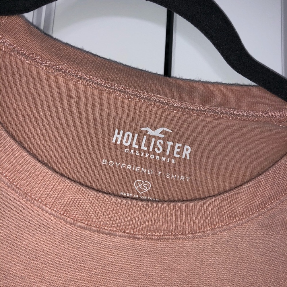 Hollister boyfriend striped drawstring shirt - Picture 2 of 4